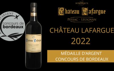 Médaille d’argent concours de Bordeaux